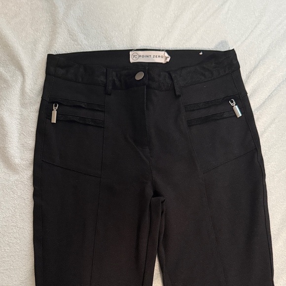 Point Zero Pants - Point Zero Sleek Black Pants